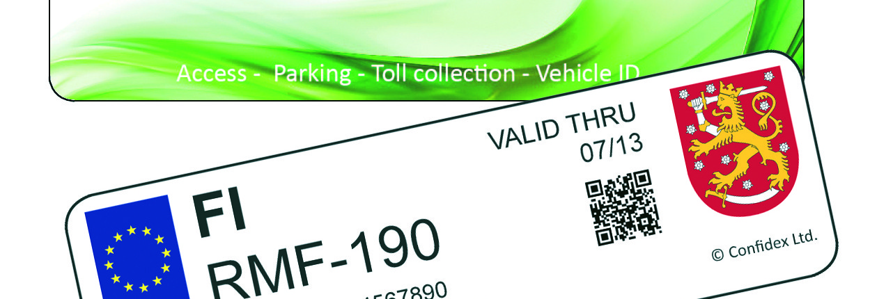 Confidex Windshield Tag